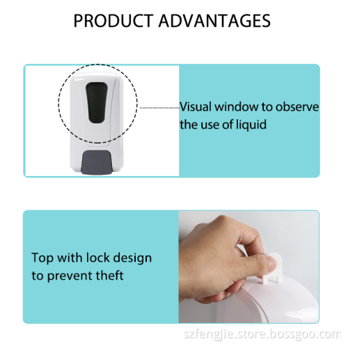 ABS Plastic Foam Soap Dispenser Valve F1408
